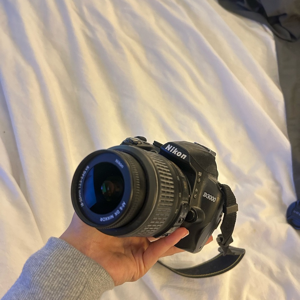 Nikon Black Digital Camera with Professional DSLR Design